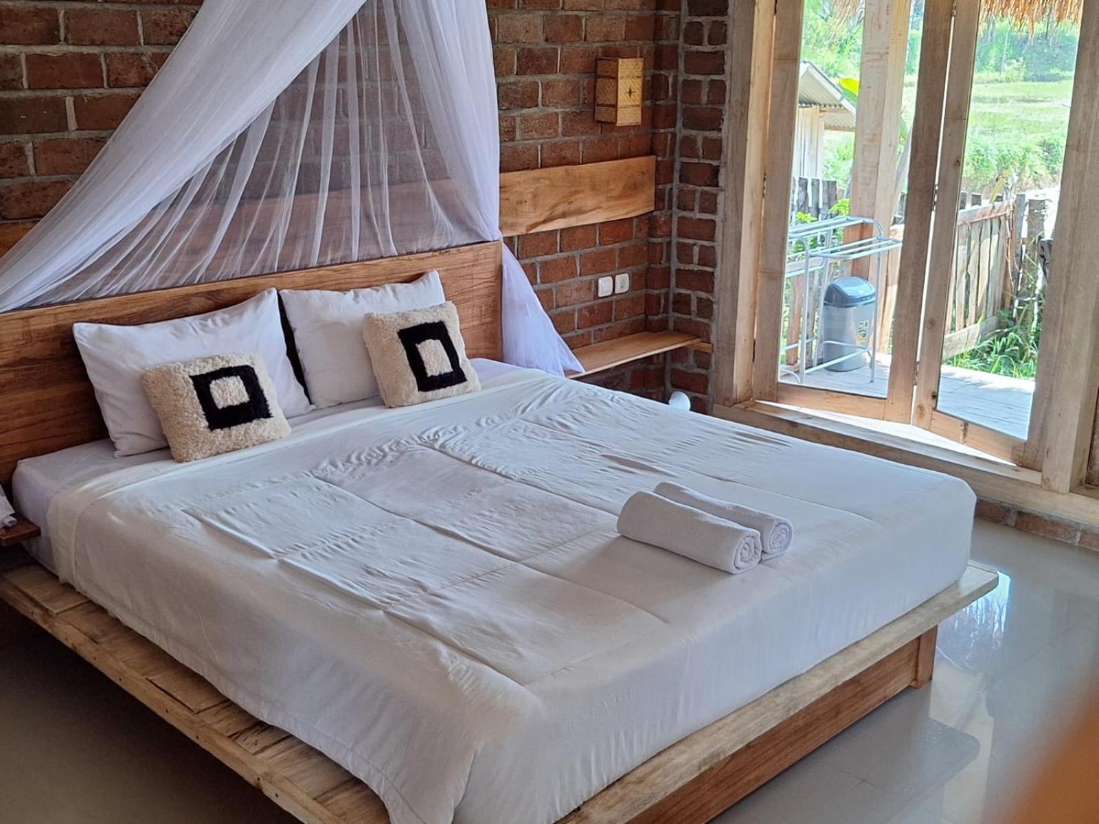 Bunga Maliq Bungalow Lombok เตเตบาตู ห้อง รูปภาพ